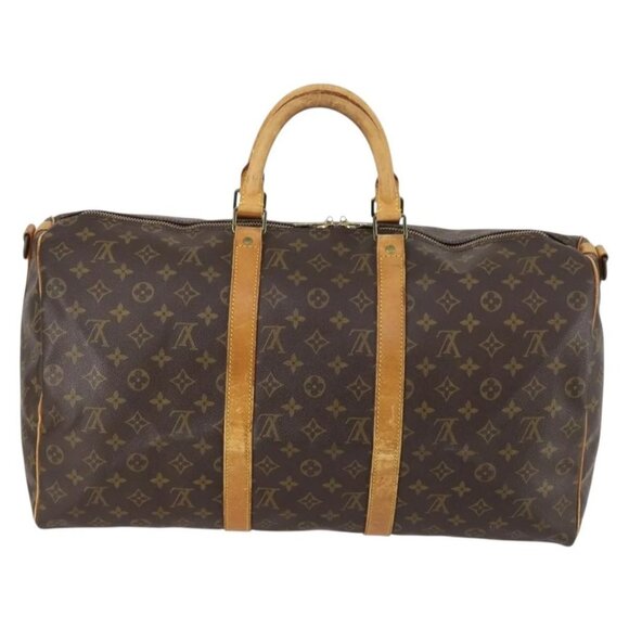 LOUIS VUITTON Monogram Keepall Bandouliere 50 Boston Bag - Picture 3 of 15